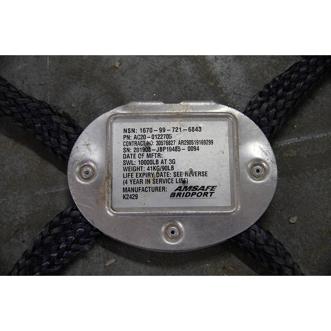 Ex British Military Cargo Net - Amsafe Bridport