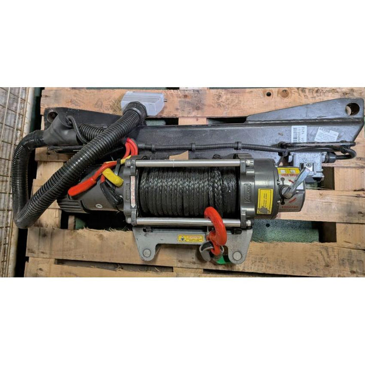 Bushey Hall Winchmaster S3300 24V Winch with Mount - Used Ex-MOD