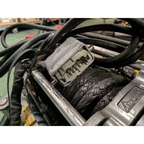Bushey Hall Winchmaster S3300 24V Winch with Mount - Used Ex-MOD
