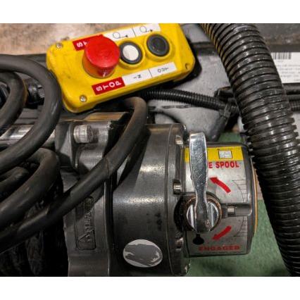 Bushey Hall Winchmaster S3300 24V Winch with Mount - Used Ex-MOD