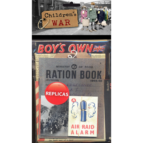 Children’s War Memorabilia Pack - WWII Document Reproductions