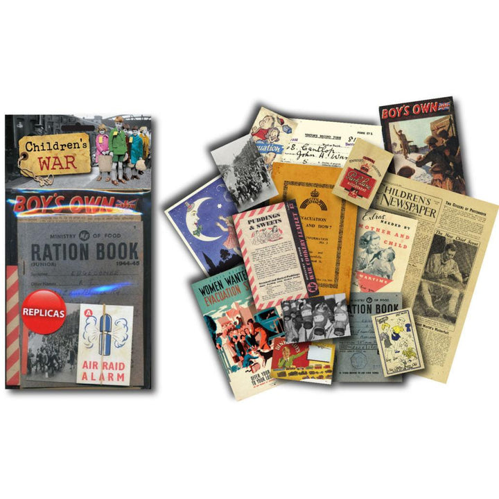 Children’s War Memorabilia Pack - WWII Document Reproductions