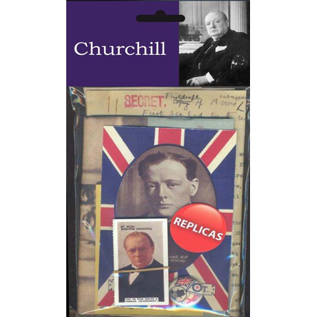 Winston Churchill Reproductions - Historical Memorabilia Pack