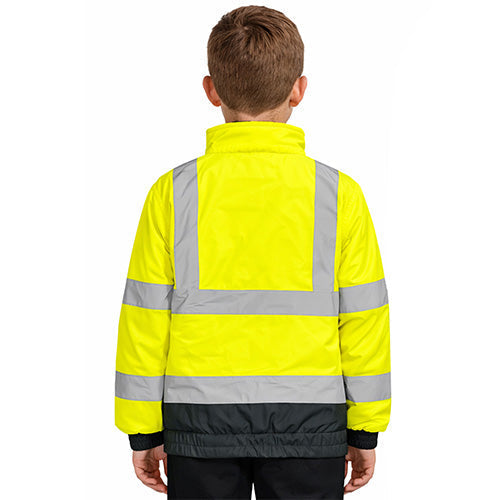 Standsafe Kids Hi-Vis Bomber Jacket-2