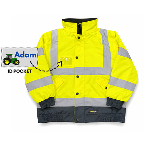 Standsafe Kids Hi-Vis Bomber Jacket-4