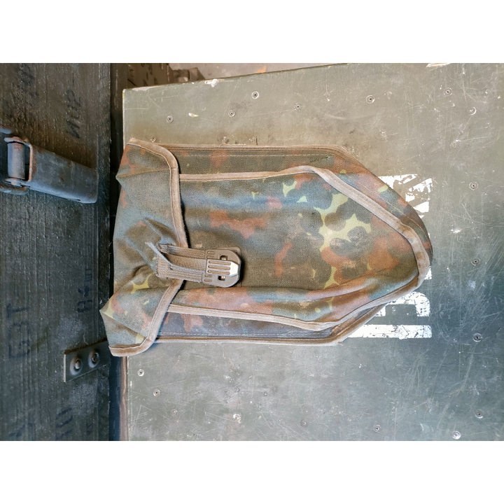 German Army Folding Shovel Cover - Flecktarn