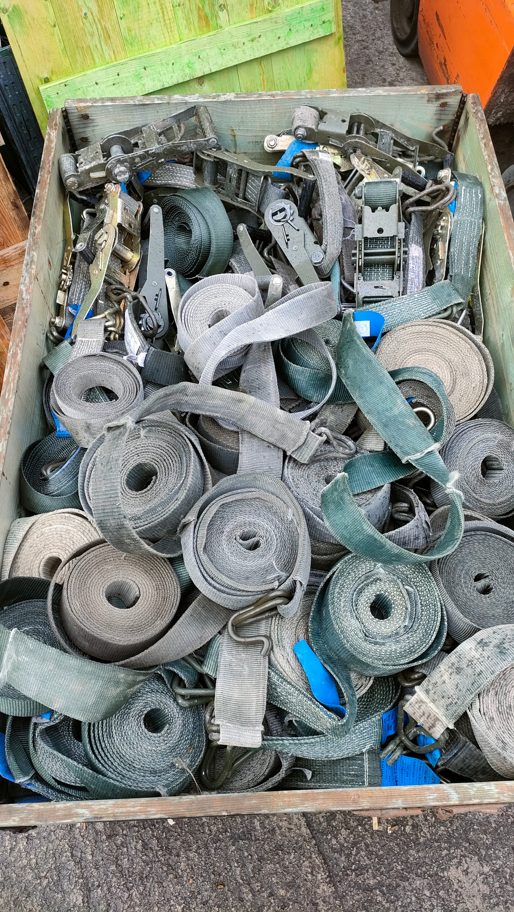 British Army Heavy Duty Ratchet Strap