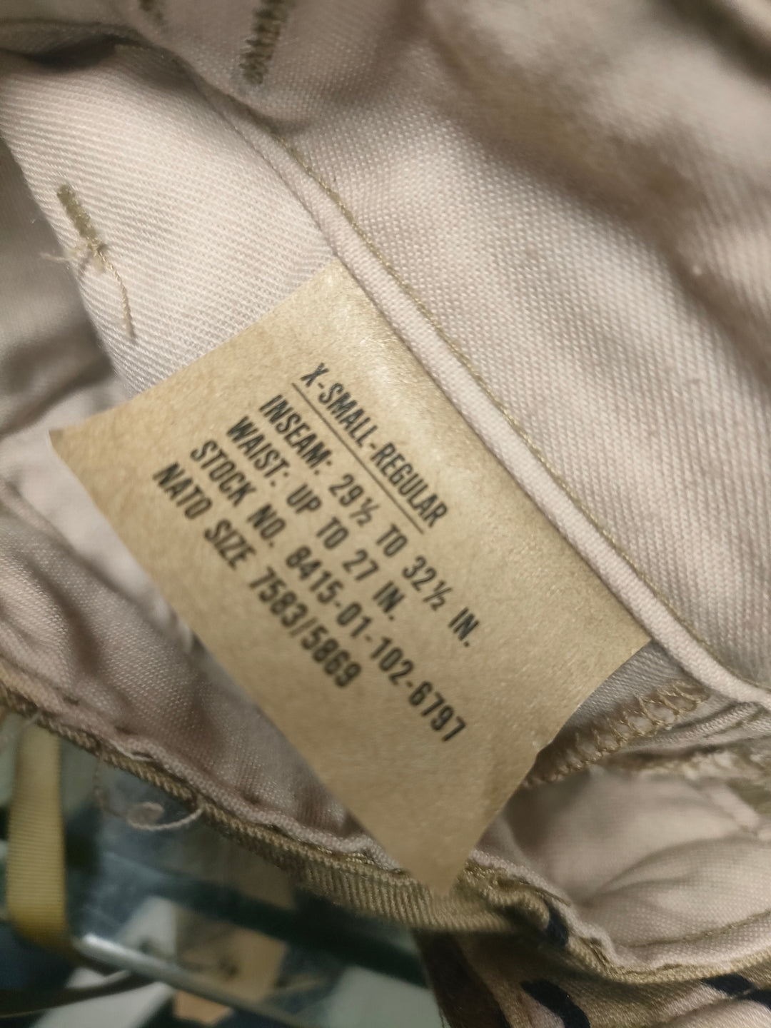 Genuine US Army Cho Chip Camo Trousers