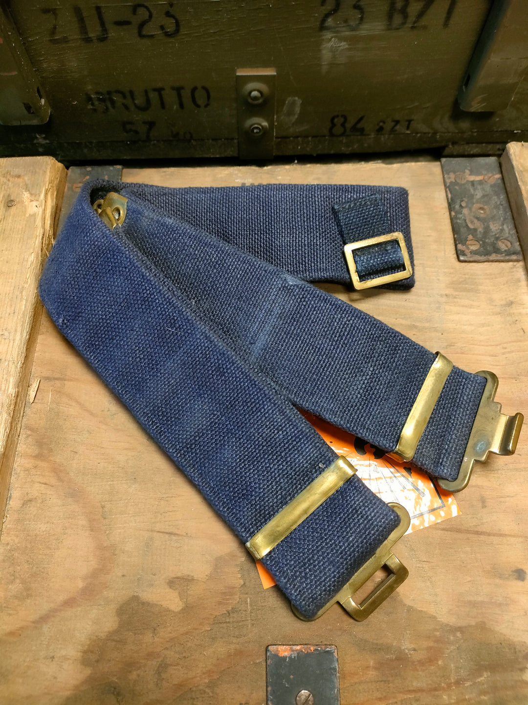 37 Pattern Blue Raf Belt