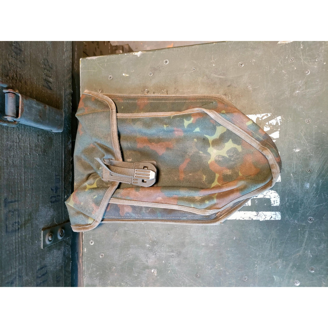 German Army Folding Shovel Cover - Flecktarn