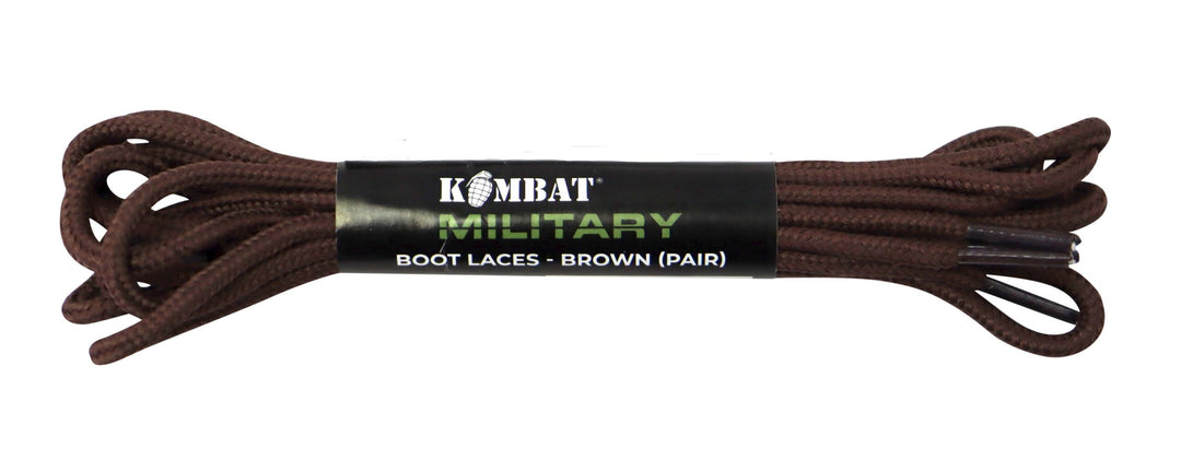 Boot Laces - Brown (Retail Pack - Pair)