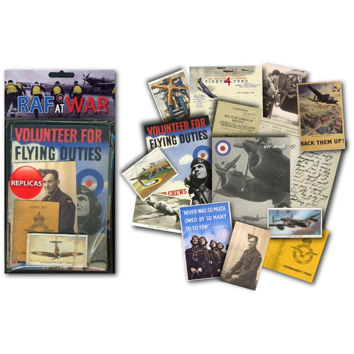 RAF Memorabilia Pack - WWII Royal Air Force Document Reproductions
