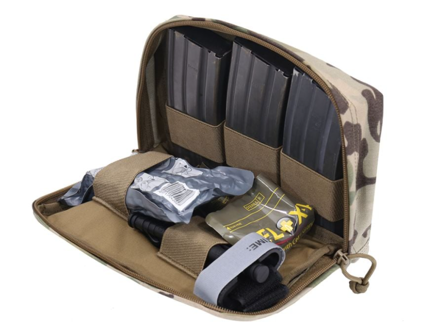 Warrior Assault Systems Laser Cut Large Horizontal Utility Pouch Multicam