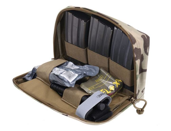 Warrior Assault Systems Laser Cut Large Horizontal Utility Pouch Multicam