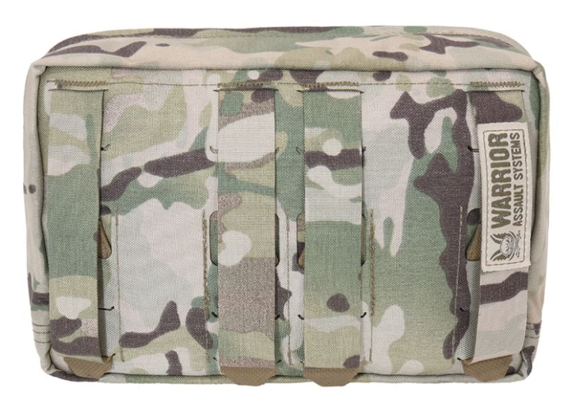 Warrior Assault Systems Laser Cut Large Horizontal Utility Pouch Multicam