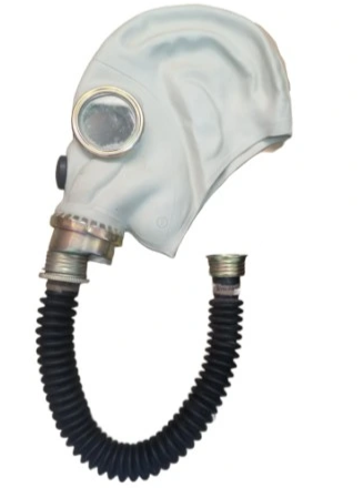Polish Army MP3 Gas Mask and Bag