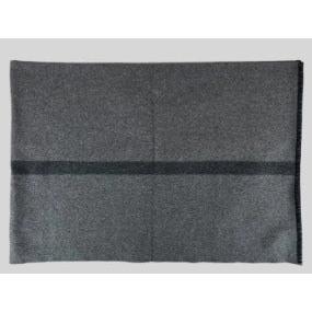Genuine Romanian Army Grey Wool Blanket – 100% Wool Grade 1 Surplus (Vintage 1980s)
