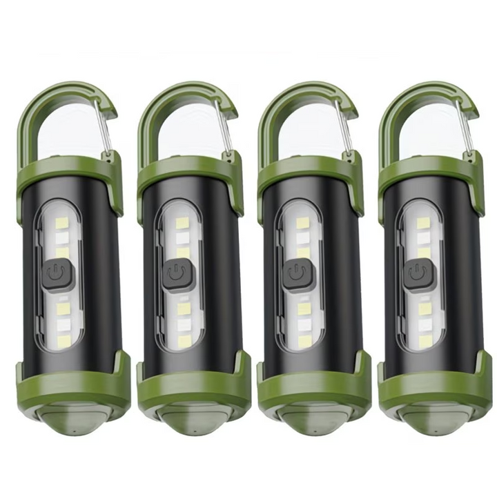 4-Pack USB Rechargeable LED Lantern Set – Ultra-Bright