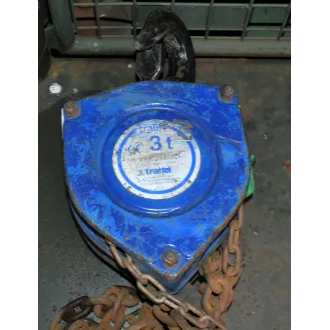 Tractel Tralift 3 Tonne Manual Chain Hoist - Used Genuine Military Surplus