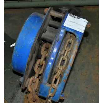 Tractel Tralift 3 Tonne Manual Chain Hoist - Used Genuine Military Surplus