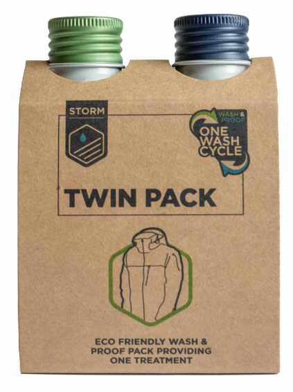 Storm Apparel Wash &amp; Proof Twin Pack - 75ml