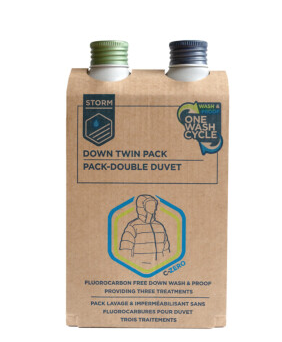 Storm Down Wash &amp; Proof Twin Pack - 225ml