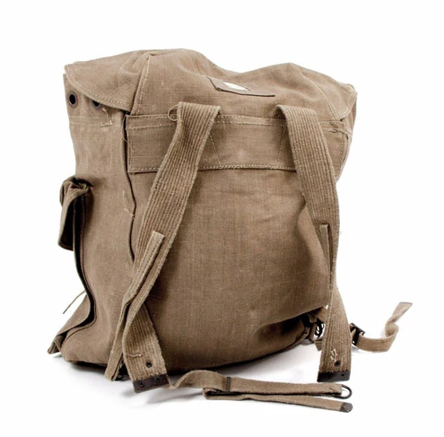 Vintage Italian Mountain Rucksack | XL Heavyweight Canvas Army Surplus