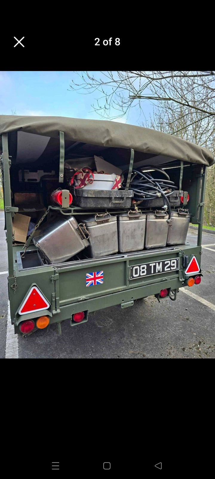 British Army Sankey Field Kitchen