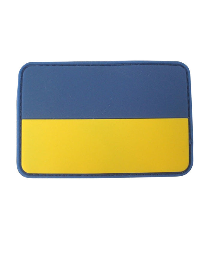 Ukraine National Flag Tactical PVC Patch – Blue/Yellow
