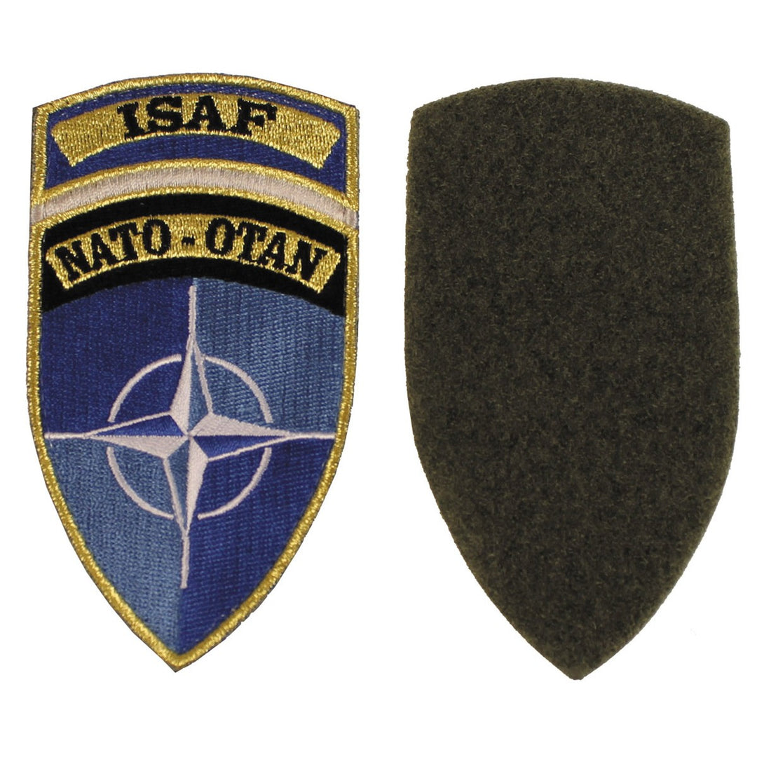 Velcro Patch, "ISAF", NATO-OTAN, like new