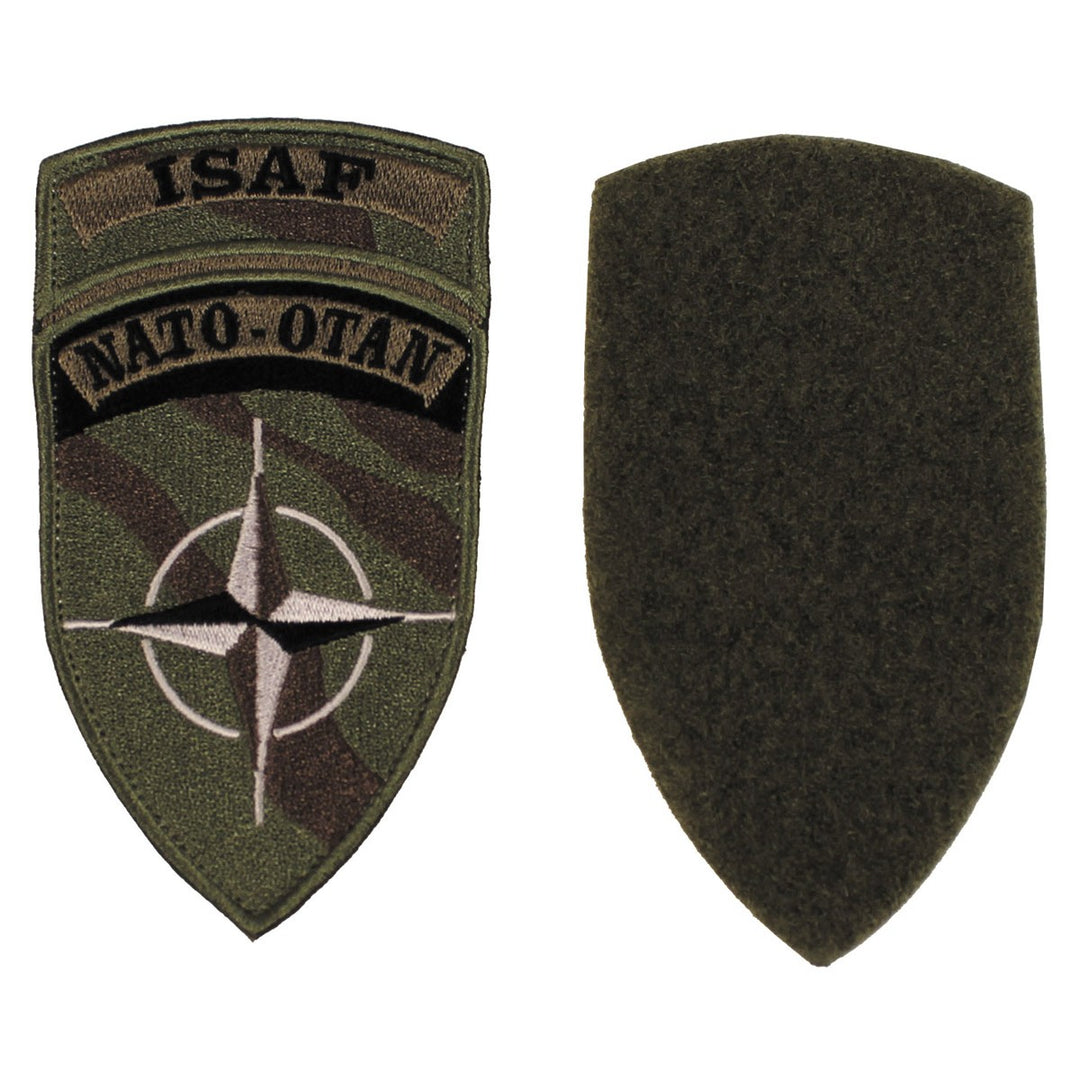 Velcro Patch, "ISAF", NATO-OTAN, like new