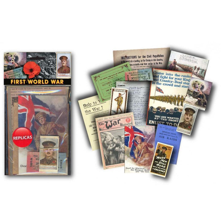 First World War Memorabilia Pack - WWI Document Reproductions