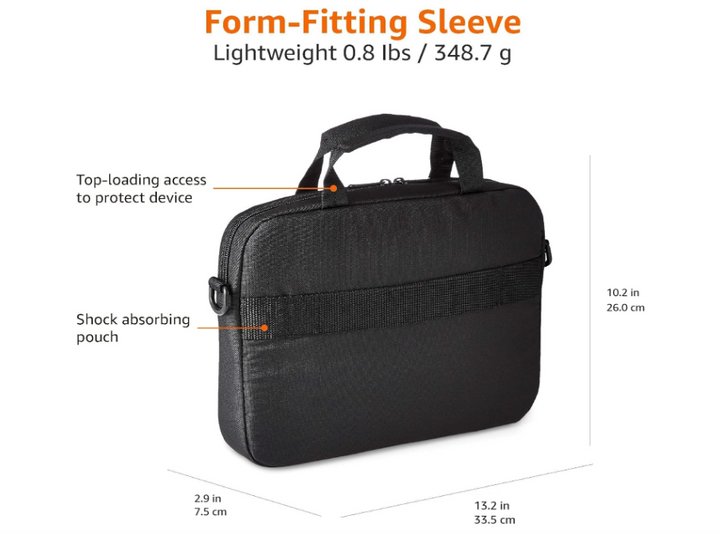 Amazon Basics 11.6" Laptop & Tablet Briefcase – Boxed New Old Stock