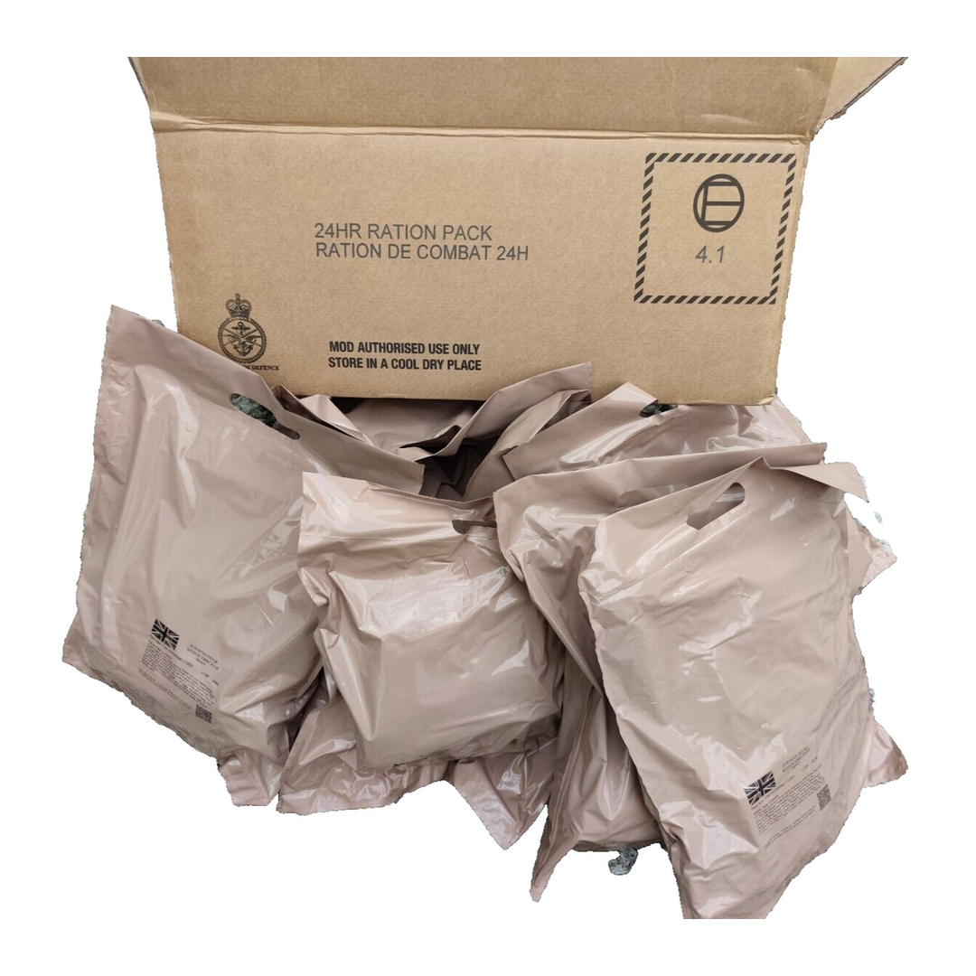 British Army 24 Hour Halal Ration pack