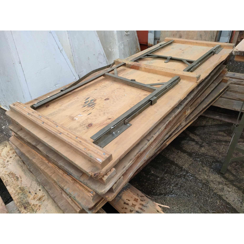 Ex British Military Trestle Tables