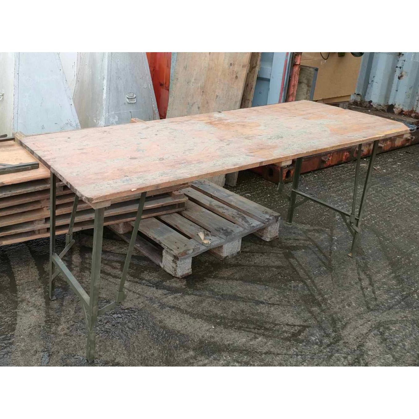 Ex British Military Trestle Tables – MilitaryMart