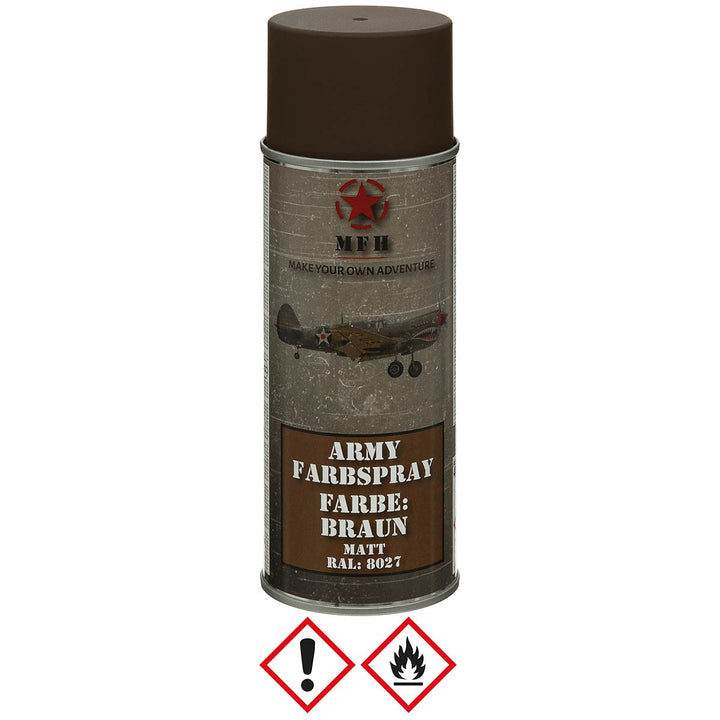 Brown Matt - Military Spray Paint 400ml