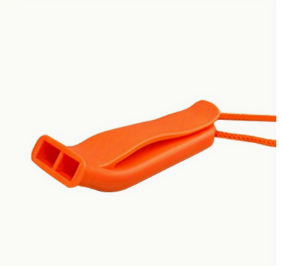 Emergency Marine Distress Whistle – Hi-Vis Orange