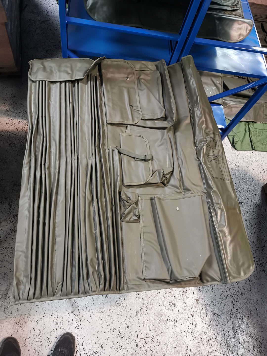 Bulk 20x French Army Comms Tool Roll / Holdall