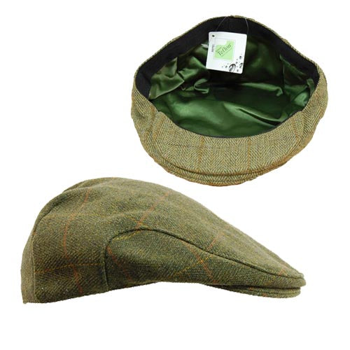 Game Tweed Flat Cap-1