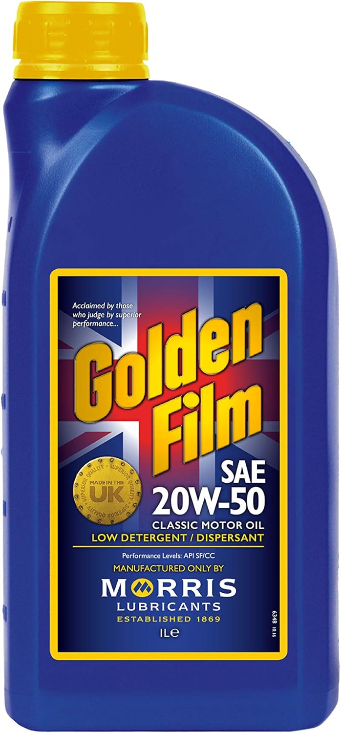 GOLDEN FILM 20W-50 - Classic Motor Oil