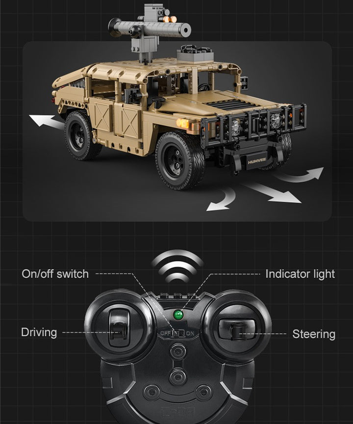 C51202W - Humvee Remote Control / Blocks