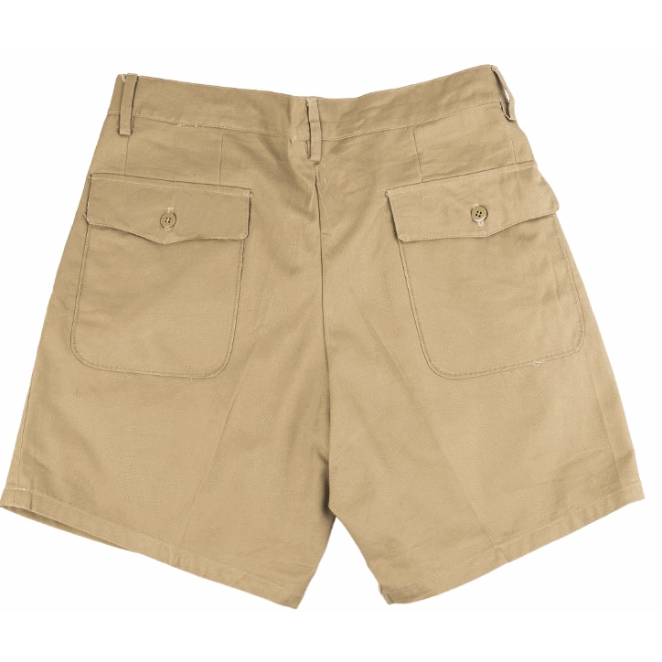 Italian Army Khaki Safari Shorts