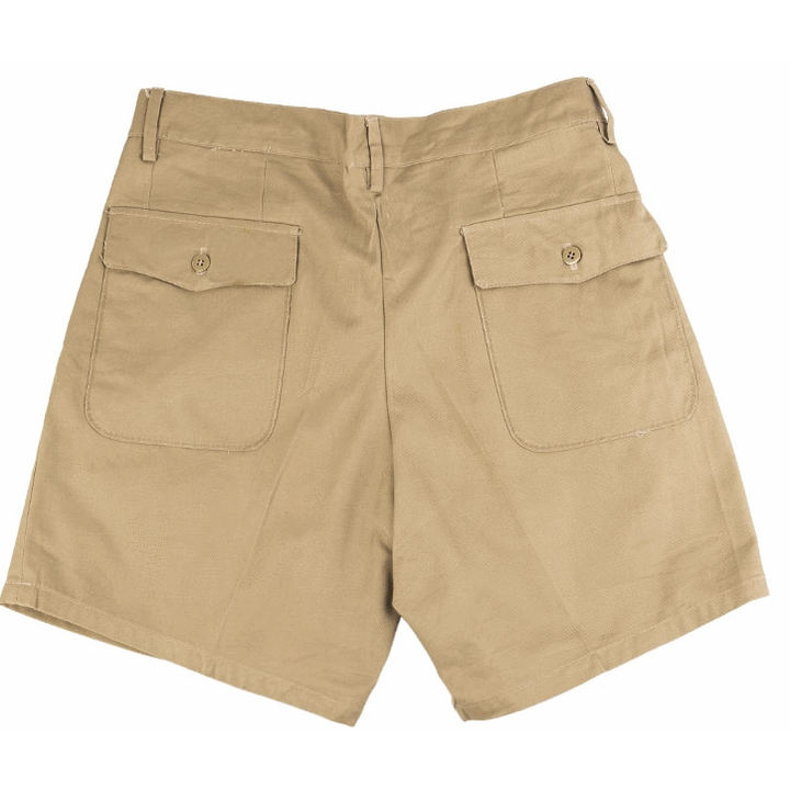 Italian Army Khaki Safari Shorts