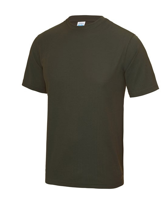 PCS Dark Olive Cool Wick t shirt NEW