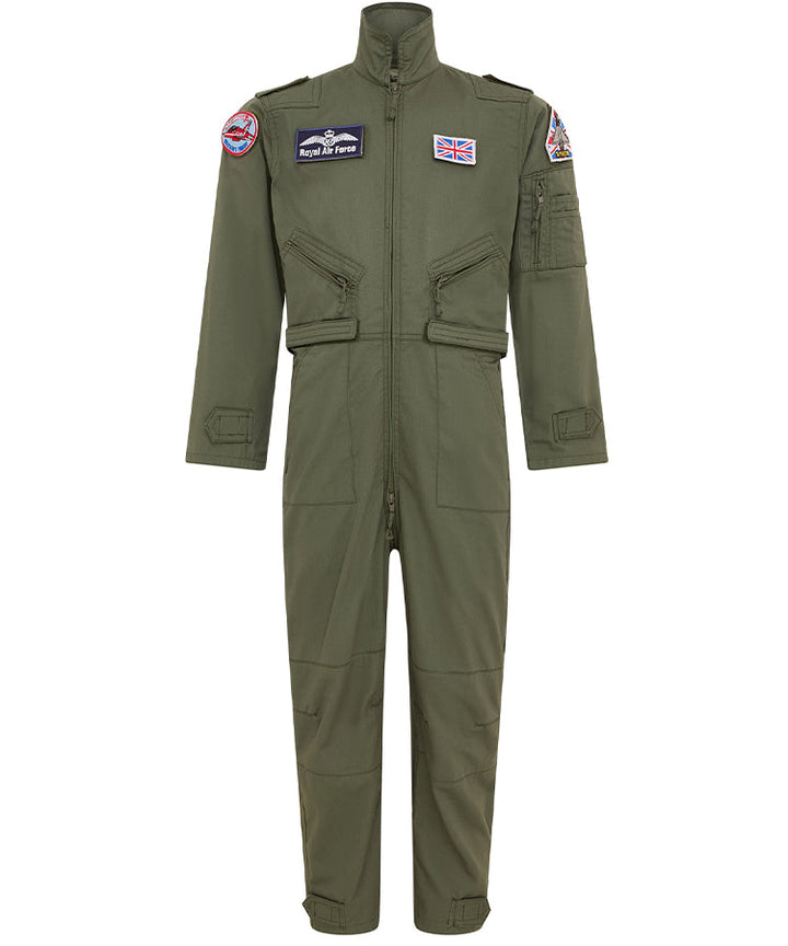 Kids Top Gun Olive Green Flight Suit