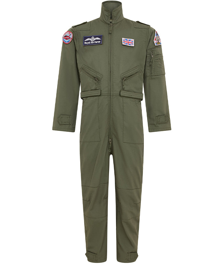 Kids Top Gun Olive Green Flight Suit