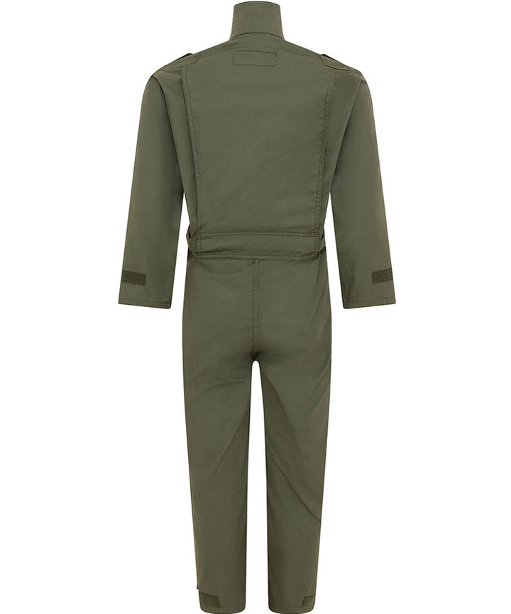 Kids Top Gun Olive Green Flight Suit