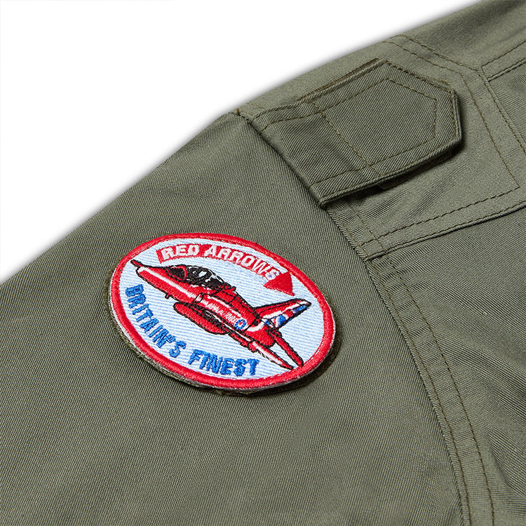 Kids Top Gun Olive Green Flight Suit