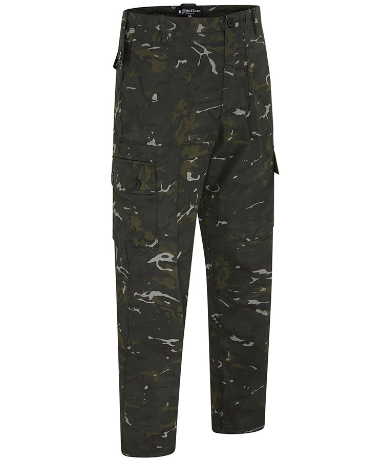 Black BTP Kombat Trousers